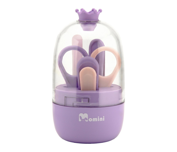 MOMINI Zestaw do pielęgnacji paznokci niemowląt Lilac - 1536415 - zdjęcie